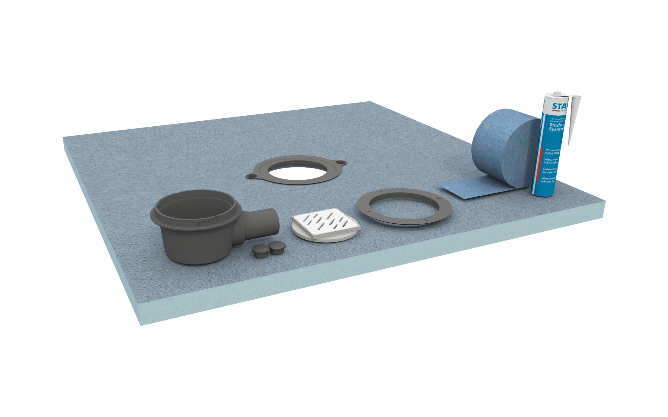 Basic Board Klassik 1100 x 1000 x 40 mm